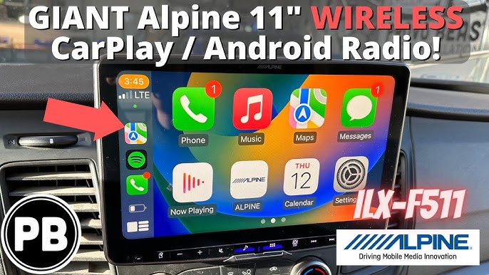 Alpine - iLX-705D Station multimédia 2DIN compatible Apple CarPlay /  Android Auto – DAB+