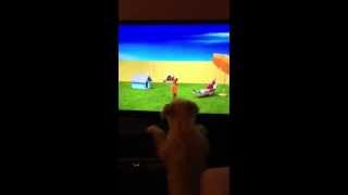 Samson watching JCP commercial