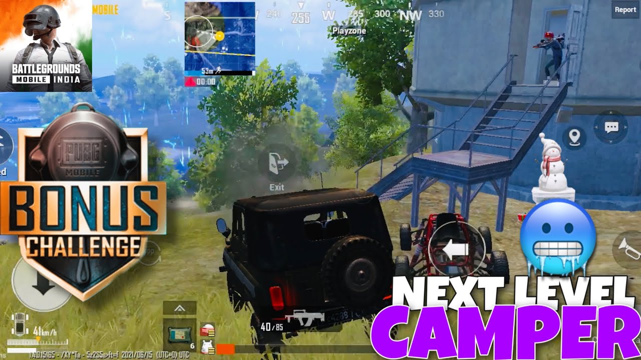 I NEVER SEEN CAMPER LIKE THIS // BATTLEGROUNDS MOBILE INDIA BONUS CHALLENGE GAMEPLAY SOON // IOS