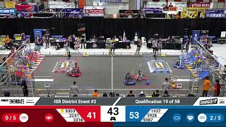 Qualification 19 - 2023 ISR District Event #2