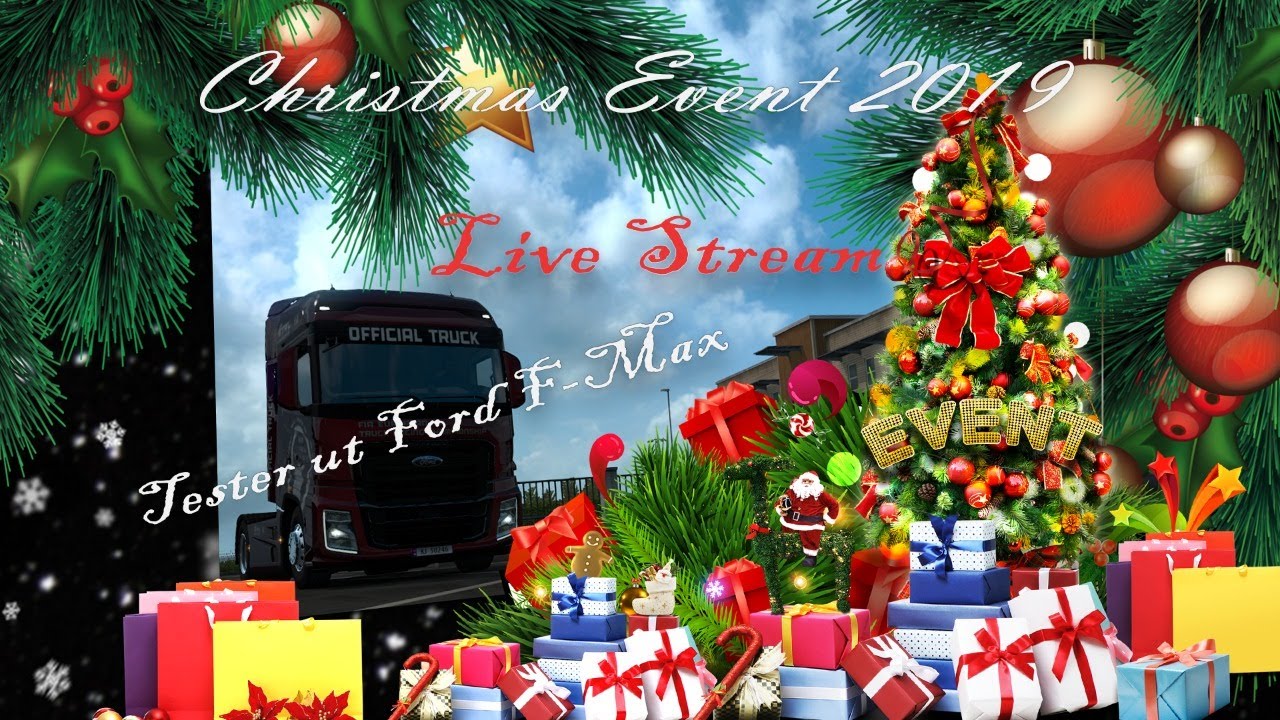 Christmas Event 2019 | Word of Trucks | Ford F-MAX | Live Stream | Norwegian