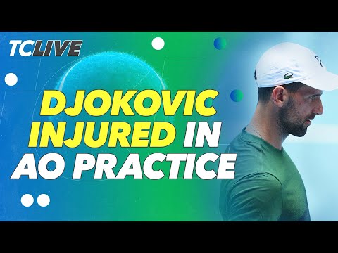 Novak Djokovic Suffers Neck Injury, Cuts Australian Open Practice Short | TC Live