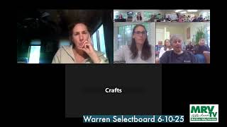 Warren Selectboard 6-10-25