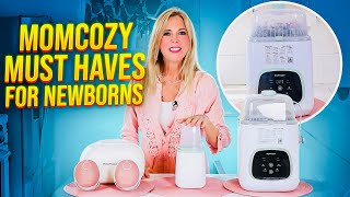 Baby Must Haves | Newborns Essential Haul | Breast Pump | Bottle Washer | Bottle Warmer | Momcozy screenshot 2