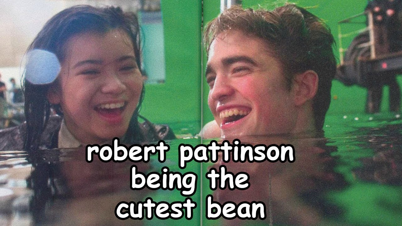 Robert Pattinson being the cutest bean for 8 minutes straight