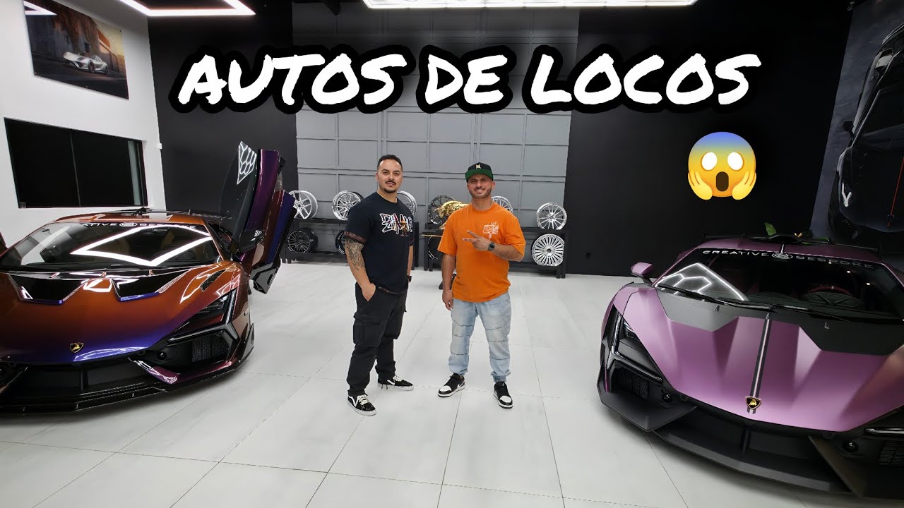 Presentacion de autos en creative bespoke (SEMA SHOW 2025)