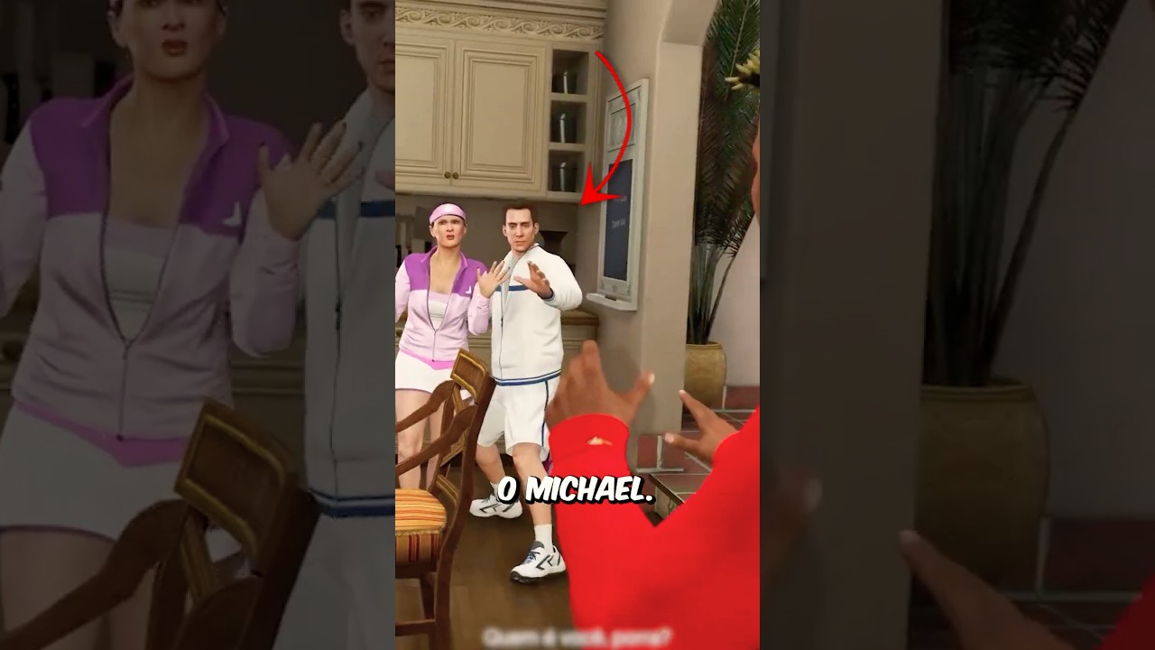 O FRANKLIN NUNCA DEVE INVADIR A CASA DO MICHAEL!