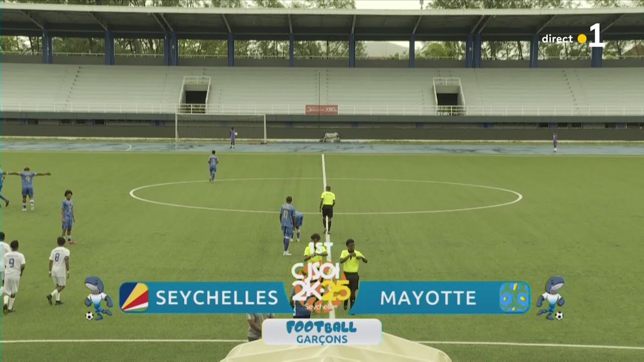 DIRECT  Suivez le match de Football entre Seychelles et Mayotte depuis les Seychelles !