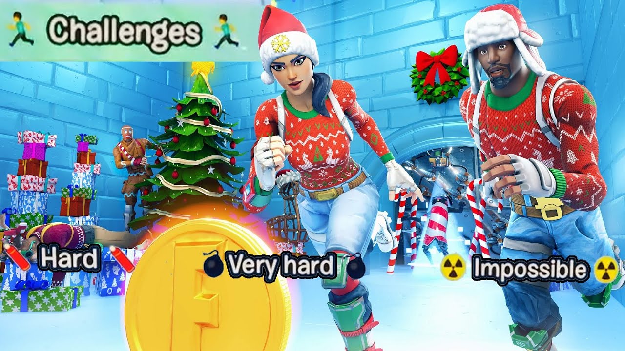 🏃CHALLENGES🏃‍♂️ 300 LEVEL WINTER DEATHRUN❄️🎅🏻⛄(3400-2020-7749) By Kinoah2