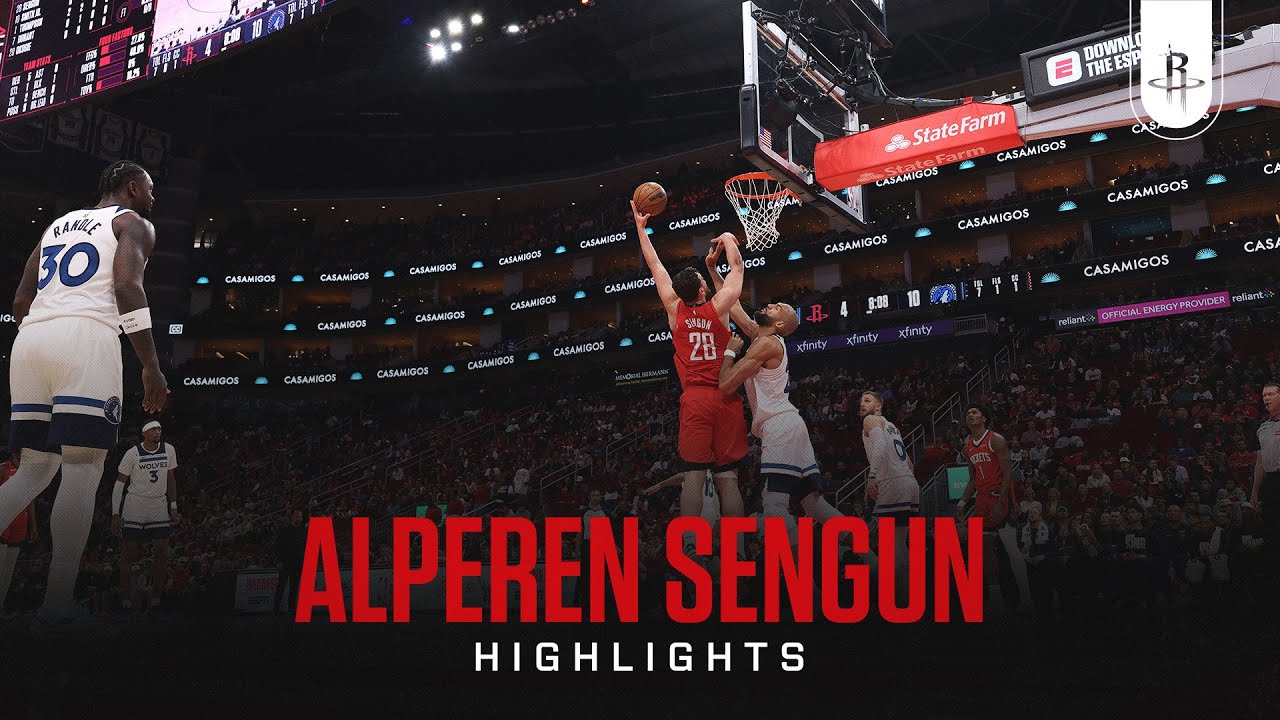 Alperen Sengun (25 points) Highlights vs. Minnesota Timberwolves