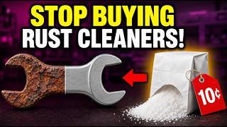 Stop Buying Rust Cleaners — This 10¢ Industrial Powder Lasts 2 Years