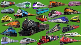 Railway Vehicles Collection - Different Types Of Railway Vehicles - Types Of Trains