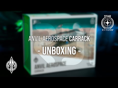 JRDF Anvil Aerospace Carrack Kit Model Experience - #0 - Unboxing - video from JRDF