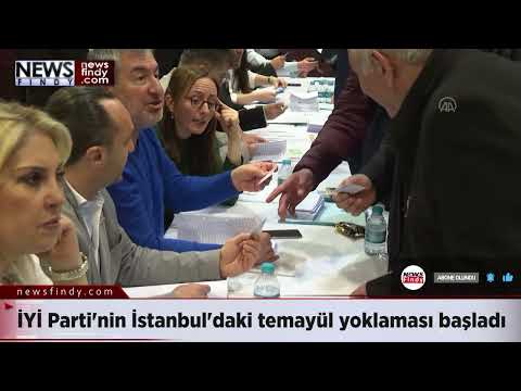 İYİ Parti'nin İstanbul'daki temayül yoklaması başladı