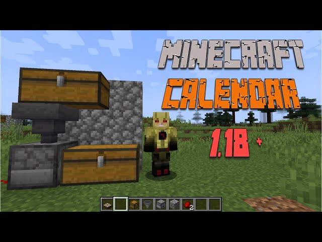 Calendrier Minecraft 474401