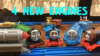 Thomas and Friends 4 Trackmaster 2 engines unboxing and review
