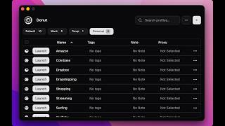 Donut Browser vs Traditional Browsers: Which Protects You Better? screenshot 1