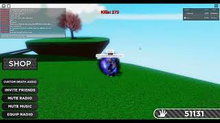 Slap Battles 250 Killstreak Showcase