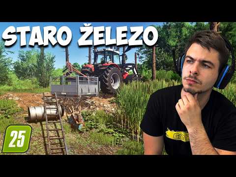 STARO ŽELEZO VLEČEMO IZ VODE! (V SENCAH #24) [FS25 SLO]