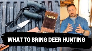 Hunting Checklist: What Do I Need For Deer Hunting (11 Essentials)