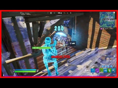 【PS4最強キル集19】6000ポイント達成まで Best 60FPS asia console player 【フォートナイト】