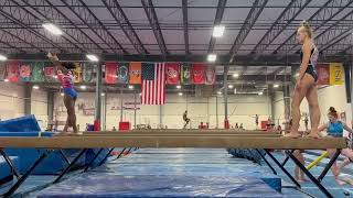 Keke Wright - Fall 2024 - Beam - BHS + Back Pike
