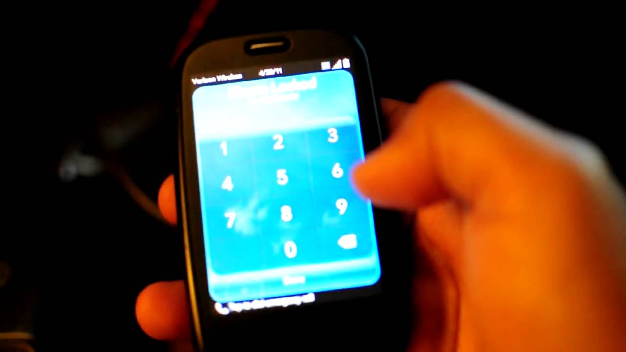 Palm Pre Touchscreen Misfire Problem