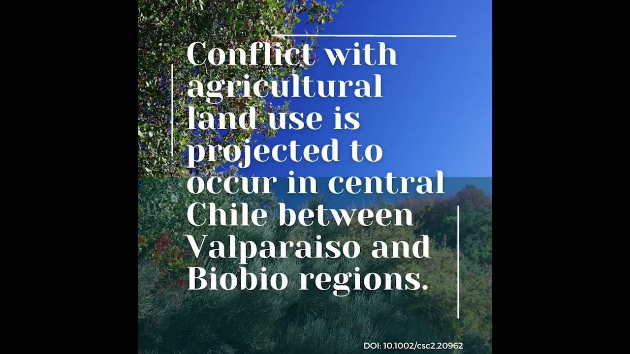 Endemic Chile Crop Wild Relatives near the end of the 21st Century: Protected Areas and Ag Expansion