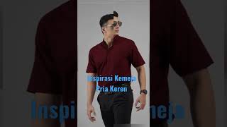 Kemeja Pendek Polos Pria Kerenz||Link Pembelian Di Deskripsi#shorts #shopeehaul#kemejapria