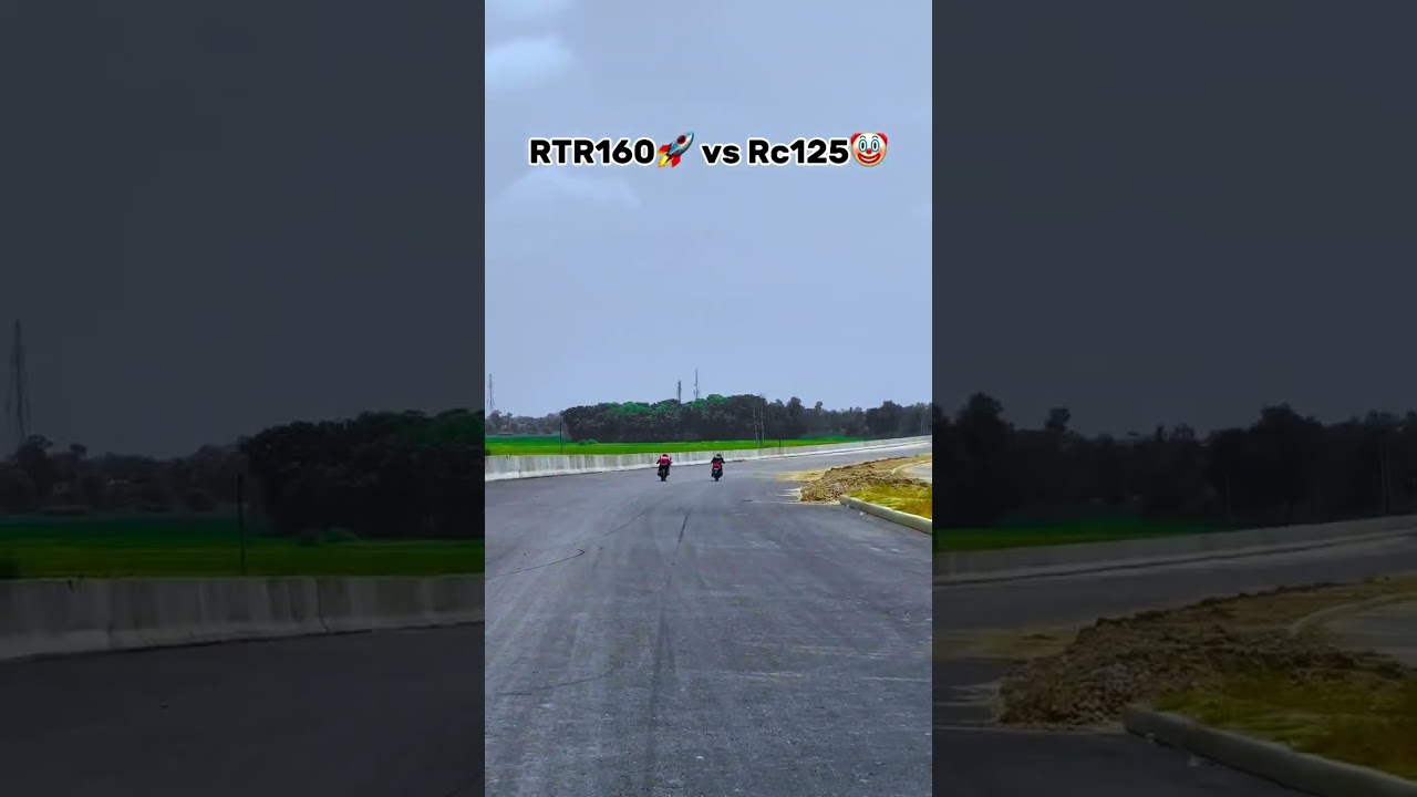 👉 “RTR 160 vs RC 125 | Drag Race & Top Speed Test 🔥🚀 