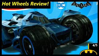 Batman Arkham Knight Batmobile 2024 Hot Wheels Review Blue Variant