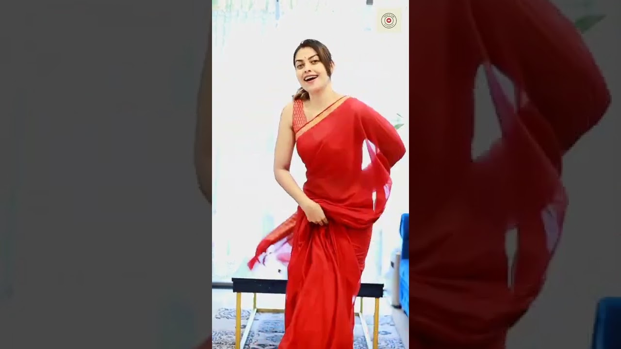 ANUSREE PRETTY LOOK SAREE🤩🥰|MALLUGIRL 💛|