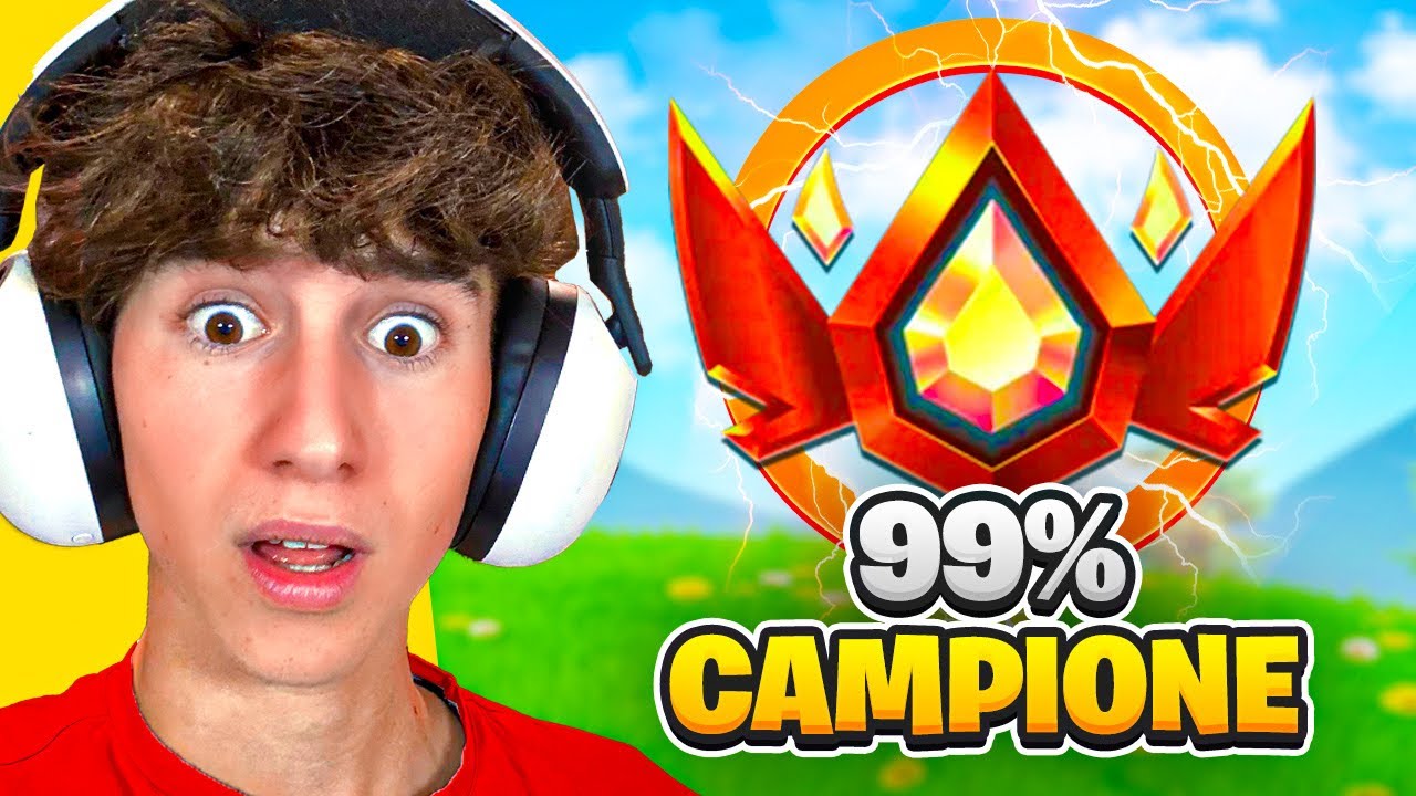 DEVASTO in RANKED RIENTRO per arrivare CAMPIONE MA... Fortnite ITA