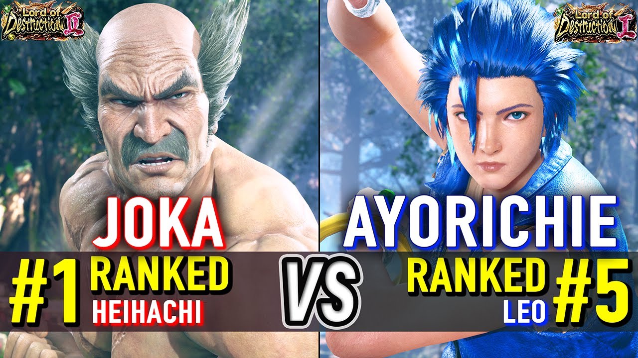 T8 🔥 JOKA (#1 Ranked Heihachi) vs AYORICHIE (#5 Ranked Leo) 🔥 Tekken 8 High Level Gameplay