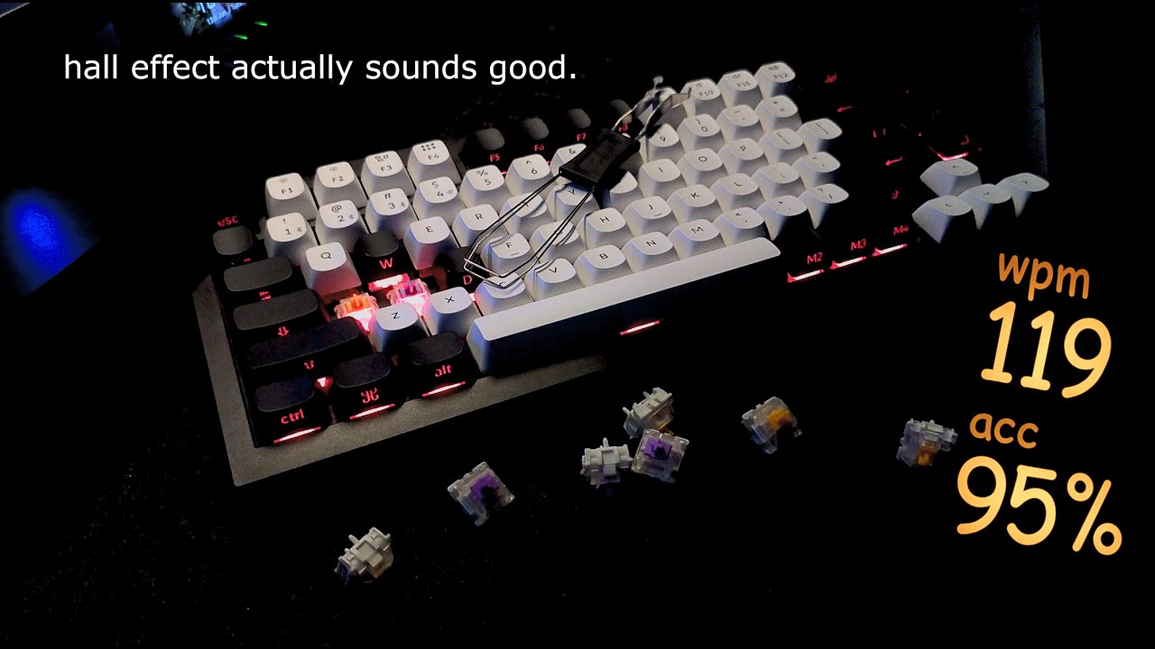 Nebula vs Dawn | Which Keychron HE Switch Sounds Better?