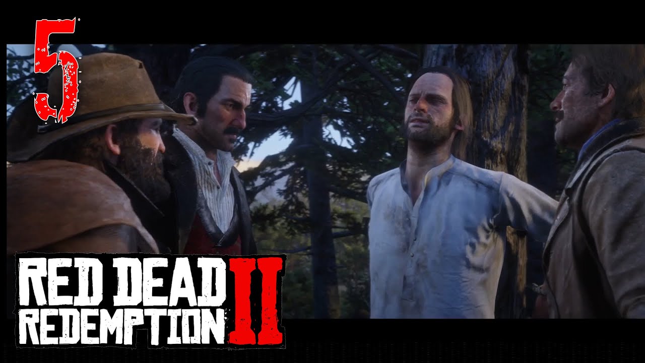 Red Dead Redemption 2 - 5 - Tip Leads To Gang Shootout! - YouTube