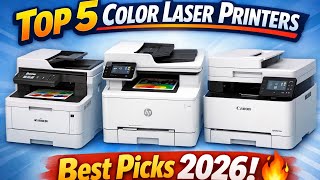 Top 5 Best Color Laser Printers 2026 | Best Picks for Home & Office