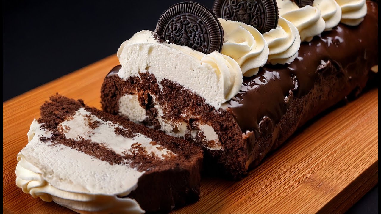 Oreo Rolle Diese Oreo-Schoko-Rolle ist der Wahnsinn! Schnell & super lecker! - YouTube