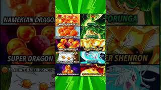 Every Dragon, Every Wish 🐉✨🔥 #DragonBall #Shenron #Porunga #SuperShenron #Toronbo #AnimeLegends# dbz