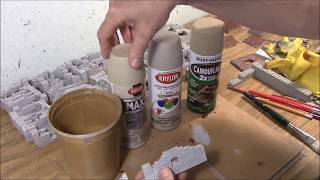 Painting the Brick Base Coat
This video shows the first step in painting the brick from mold # 344. The color used here is the medium color from the Earth Tone Colors instruction page. You can find more information about this project at https://hirstarts.com/zombicide/zombicide.html Painting the Brick Base Coat