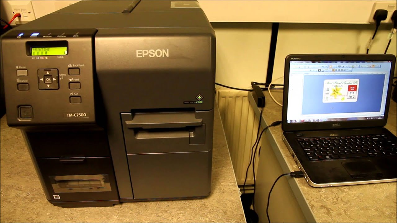 EPSON C7500 - PLANT POT LABELS - KTEC GROUP UK