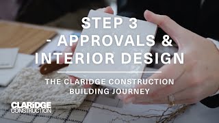 The Claridge Building Journey: Step 3 - Approvals & Interior Design
