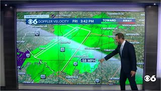 High-velocity winds tracking through Tri-Cities, Prince George