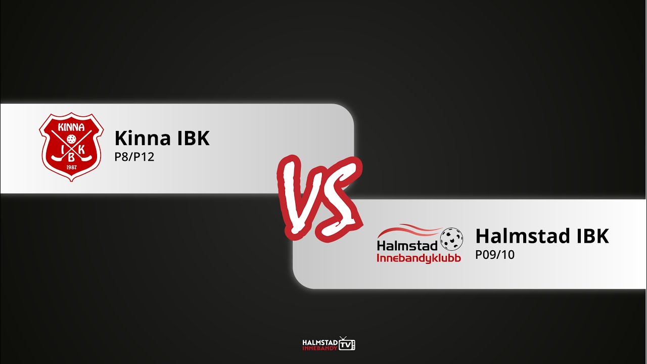 Halmstad IBK P09/10 Mot Kinna IBK P08/12