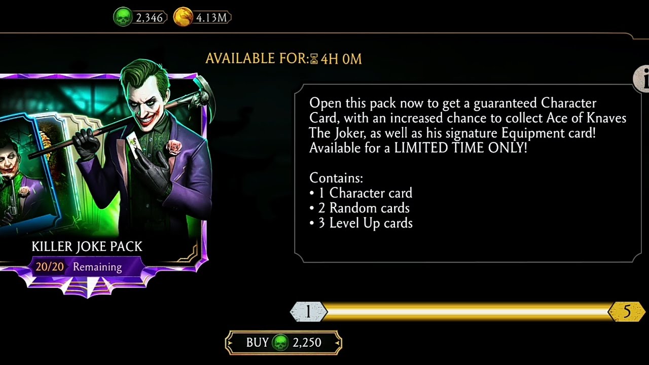MkMobile:Opening Killer Joke Pack