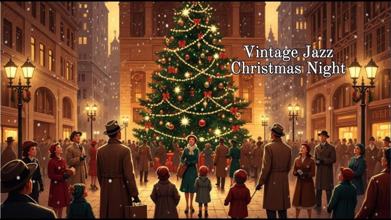 Vintage Christmas Songs 🎄 Oldies Playing Softly