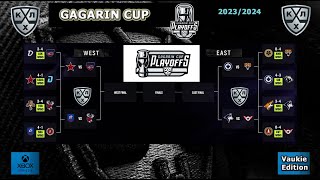 KHL - Eastern Conference Round 2 Summary - Gagarin Cup - Season 2023/24 - NHL 24