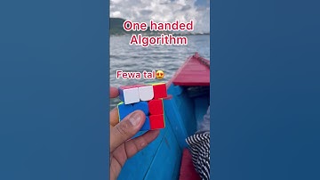 Cubing @ fewa lake 🫣| one hand solve | keep subscribing| #cube #rubikscube #cubeast #newvideo #share