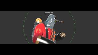 tf2 workshop - snow man -pyro
