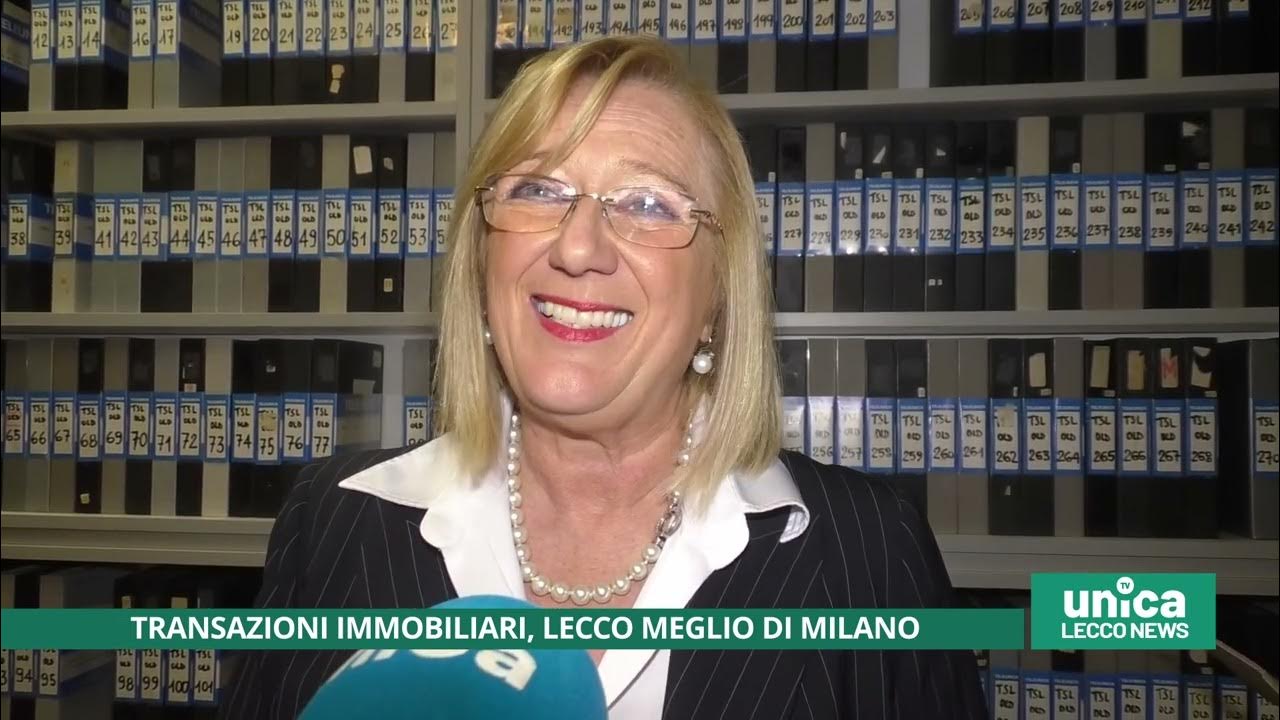 Transazioni immobiliari, Lecco meglio di Milano - YouTube